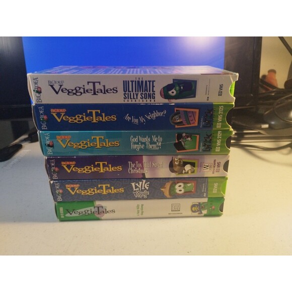 VeggieTales VHS Tapes Lot of 6. Big Idea. Christian. - Picture 5 of 6
